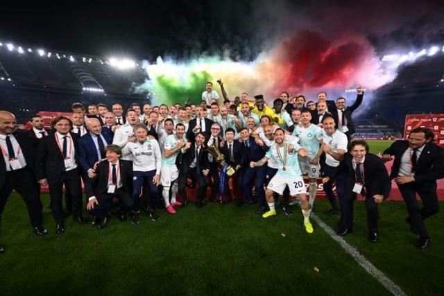 国米本赛季欧冠取胜对手均在附加赛区之外，最高排名第25（国米本季欧冠击败的对手无一进入附加赛区，最高排名仅第25名）